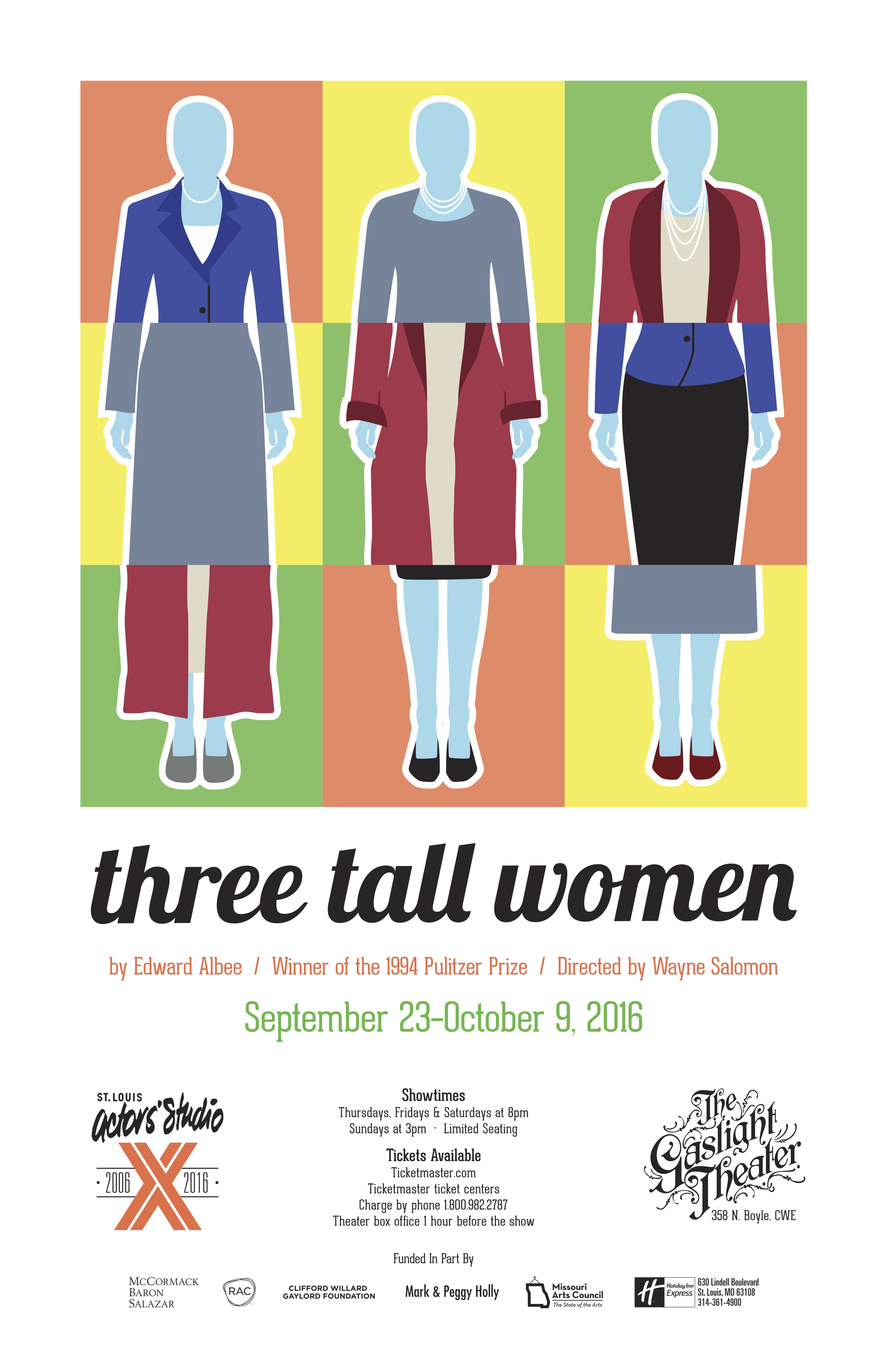 THREE TALL WOMEN - Rosalind Productions